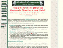 Tablet Screenshot of crossroads.barbees.org